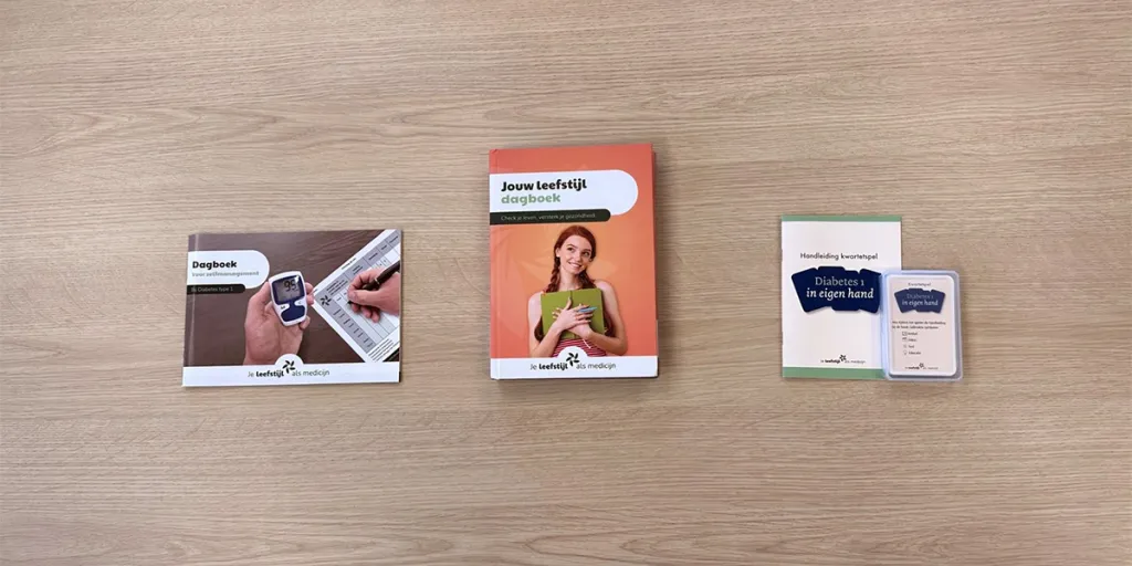 Dagboeken en kwartetspel over leefstijl en diabetes type 1