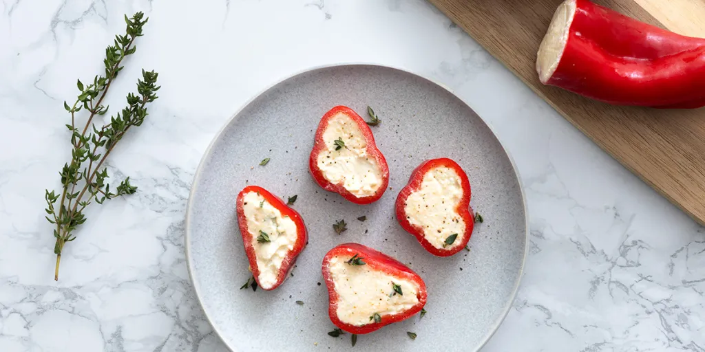 Gevulde puntpaprika