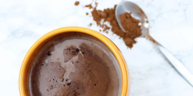 Warme chocolademelk