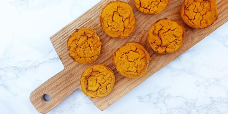 Pompoencake met zachte vulling