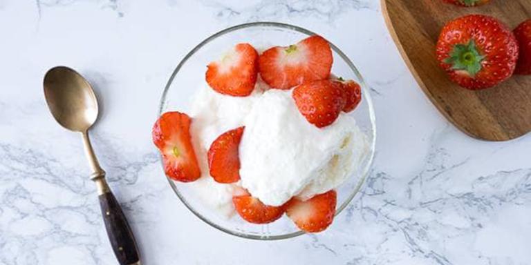 Foto: koolhydraatarm toetje