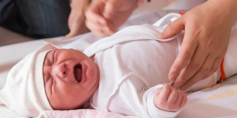 Foto: Baby met neonatale diabetes