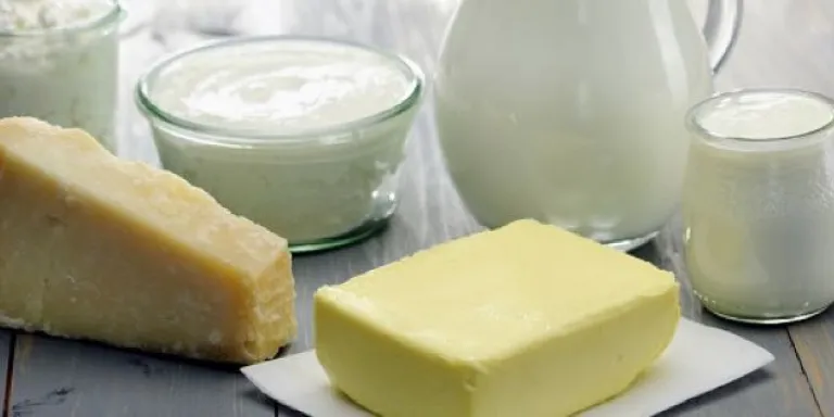 Boter, melk en kaas