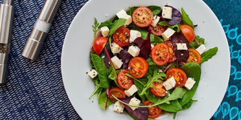 Foto koolhydraatarme salade