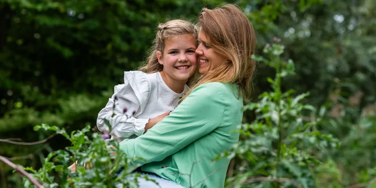 Suze en moeder Anke