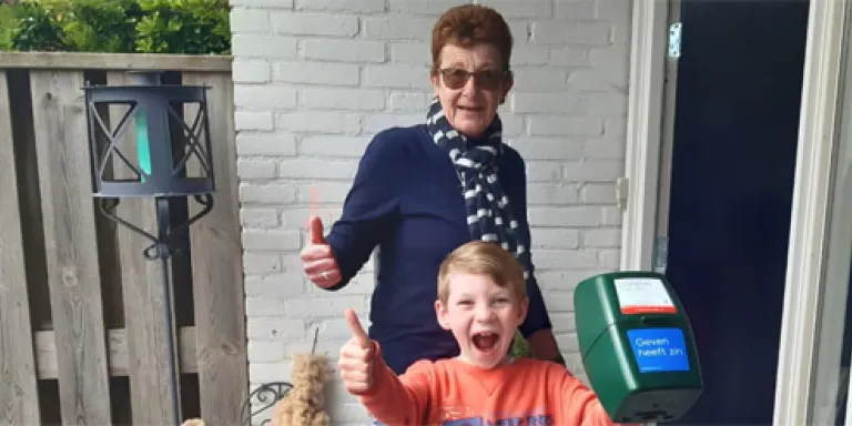 Jeanette en Dennis