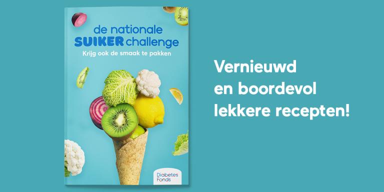 Magazine van de Nationale Suiker Challenge boordevol recepten