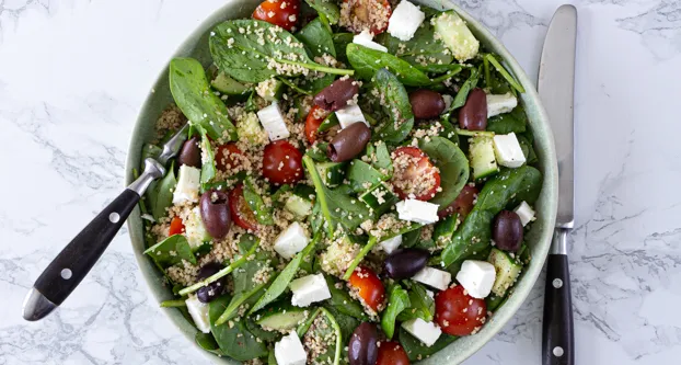 Volkoren couscoussalade met za'atar