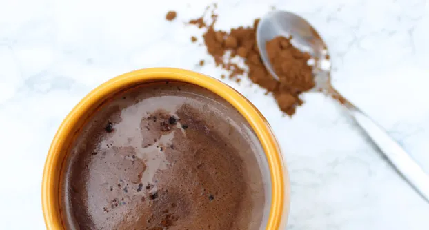 Warme chocolademelk