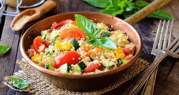 Couscous met groente