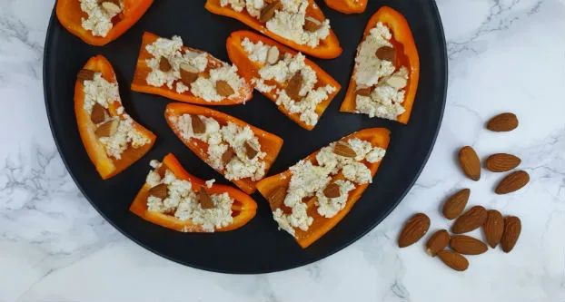 Gevulde snackpaprika's