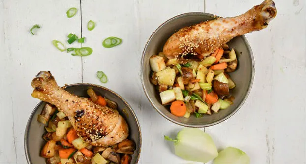 Surinaamse kip drumsticks