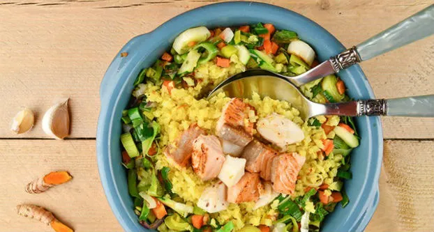Bloemkoolpaella