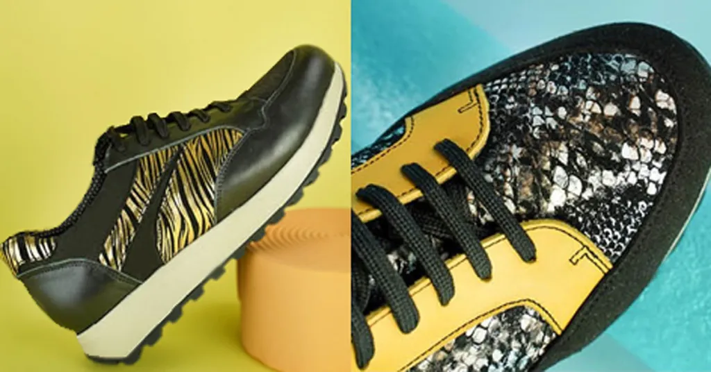 Foto van 2 paar schoenen uit de schoenencollectie voor mensen met diabetes