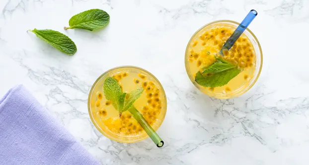 Passievrucht ice-tea