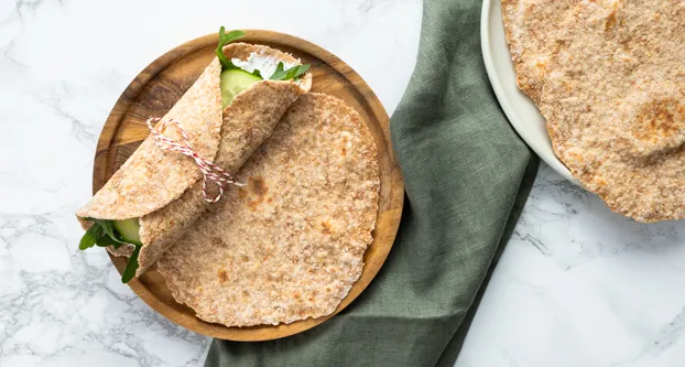 Volkoren platbrood