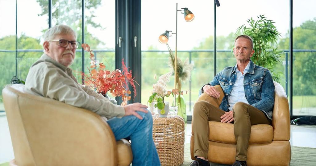 Frank met chronische nierschade in gesprek met Eric