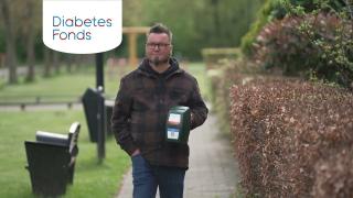 Carlo collecteert voor het Diabetes Fonds