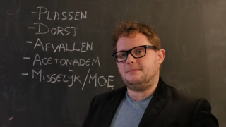 Still van Diederik Jekel in de video Hoe herken je diabetes type 1