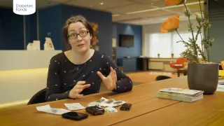 Still uit video met Guusje Nefs in beeld die uitleg geeft over het onderzoek