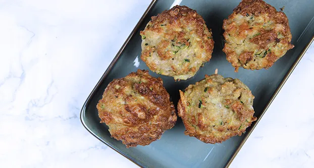 Courgette­muffins