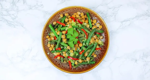 Kool­hydraat­arme groene curry