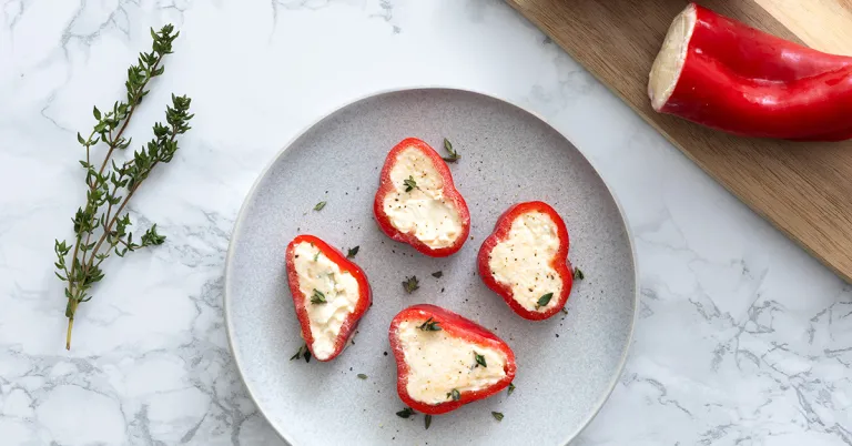 Gevulde puntpaprika